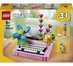 LEGO Creator Typewriter with Flowers