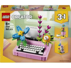 LEGO Creator Typewriter with Flowers