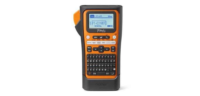 Brother PT-E310BTVP impresora de etiquetas Transferencia térmica 180 x 180 DPI 20 mm/s Inalámbrico y alámbrico HSE/TZe Bluetooth QWERTY