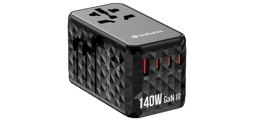 Verbatim 32125 chargeur d'appareils mobiles Universel Noir Secteur Charge rapide Intérieure