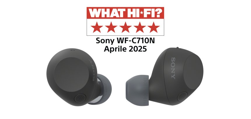 Sony WFC710NB.CE7 cuffia e auricolare True Wireless Stereo (TWS) In-ear Musica e Chiamate USB tipo-C Bluetooth Nero