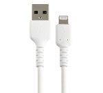 StarTech.com Premium USB-C naar Lightning Kabel 15cm Wit - USB Type C naar Lightning Charge & Sync Oplaadkabel - Verstevigd met Aramide Vezels - Apple MFi Gecertificeerd - iPad Air iPhone 12