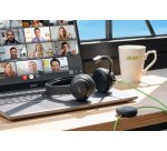 Acer GP.HDS11.01N casque Avec fil Arceau Appels/Musique USB Type-A Noir