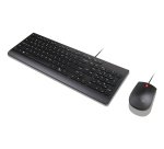 Lenovo Essential Wired Combo (ES 172) teclado Ratón incluido Universal USB Español Negro