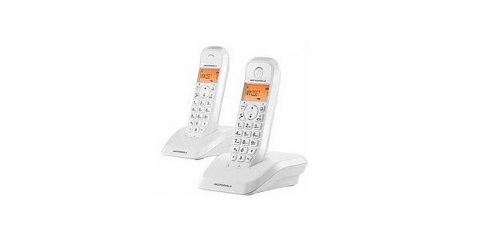 Motorola S12 Duo Teléfono DECT Identificador de llamadas Blanco