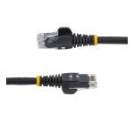 StarTech.com N6LPATCH50CMBK Netzwerkkabel Schwarz 0,5 m Cat6 U/UTP (UTP)