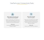StarTech.com USB C to Gigabit Ethernet Adapter w/USB A Port - White 1Gbps NIC USB 3.0/USB 3.1 Type C Network Adapter - 1GbE USB-C RJ45/LAN TB3 Compatible Windows MacBook Pro Chromebook