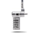 StarTech.com Antivol Universel pour Ordinateur Portable de 2m, Câble de Sécurité Sérialisé pour Ordinateur Portable, Compatible avec Noble Wedge®/Nano/K-Slot, Serrure Universelle, Câble à Combinaison Sans Clé, TAA