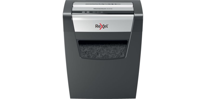 Destructeur de documents Momentum X312, particules