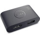 DELL DA20 USB Type-C HDMI + USB Noir