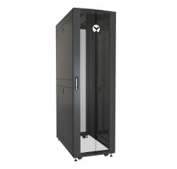 Vertiv VR Rack VR3100 étagère 42U Rack autonome Noir, Transparent