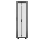 Vertiv VR Rack VR3100 étagère 42U Rack autonome Noir, Transparent