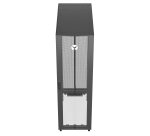 Vertiv VR3300 étagère 42U Rack autonome Noir, Transparent