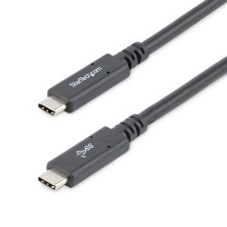 StarTech.com USB-C auf USB-C Kabel - 1,8 m - 6 A PD - zertifizierte Funktionaliltät mit Chromebook - USB-IF-zertifiziert - M/M - USB 3.0 5 Gbit/s - USB C-Ladekabel - USB-Typ C-Kabel