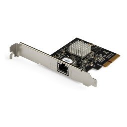 StarTech.com Carte Adaptateur Réseau PCIe 5G - Adaptateur d'Interface Réseau PCIe NBASE-T & 5GBASE-T 2.5BASE-T - 5/2.5/1GbE Multi Gigabit Ethernet Workstation NIC - Carte LAN 4 Vitesses