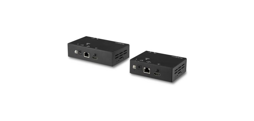 StarTech.com Rallonge HDMI sur CAT5e / CAT6 - Câble d'Alimentation - 4K 60Hz jusqu'à 70m - 1080p 60Hz jusqu'à 100m