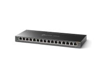 TP-Link TL-SG116E Non-géré L2 Gigabit Ethernet (10/100/1000) Noir