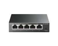 TP-Link TL-SG105S No administrado Gigabit Ethernet (10/100/1000) Negro