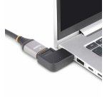 StarTech.com Adaptateur HDMI 2.0 à Angle Droit, Mâle vers Femelle, Économiseur de Port HDMI Horizontal à 90 Degrés, 4K 60Hz, Extension Coudé pour HDMI à Haut Débit, Raccord HDMI 2.0 en Angle Horizontal, M/F