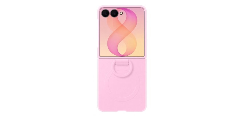 Samsung Galaxy Z Flip8 Silicone Ring Magnet Case