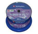 Verbatim - DVD+R DL x 50 - 8.5 GB - opslagmedia