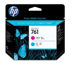 HP 761 tête d'impression Designjet magenta/cyan