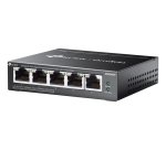 TP-Link Omada ES205G Géré Gigabit Ethernet (10/100/1000) Connexion Ethernet, supportant l'alimentation via ce port (PoE) Noir