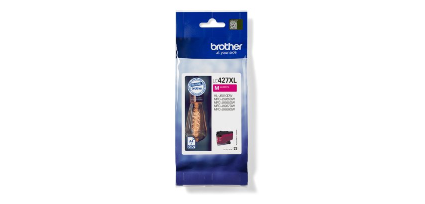 Brother LC427XLM cartuccia d'inchiostro 1 pz Originale Resa elevata (XL) Magenta