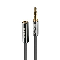 Lindy 35330 câble audio 5 m 3,5mm Anthracite