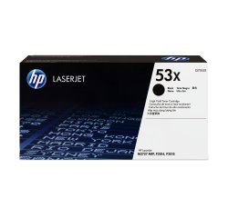 HP 53X toner LaserJet noir grande capacité authentique