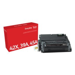 Everyday El tóner ™ Mono de Xerox es compatible con HP 42A 39A 45A (Q5942X/ Q1339A/ Q5945A), Capacidad estándar