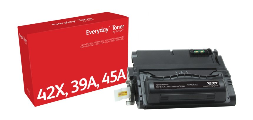 Toner Everyday™ _OEM_NAME_ Mono de Xerox compatible avec HP 42A 39A 45A (Q5942X/ Q1339A/ Q5945A), Capacité standard