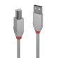 Lindy 36685 câble USB USB 2.0 5 m USB A USB B Gris