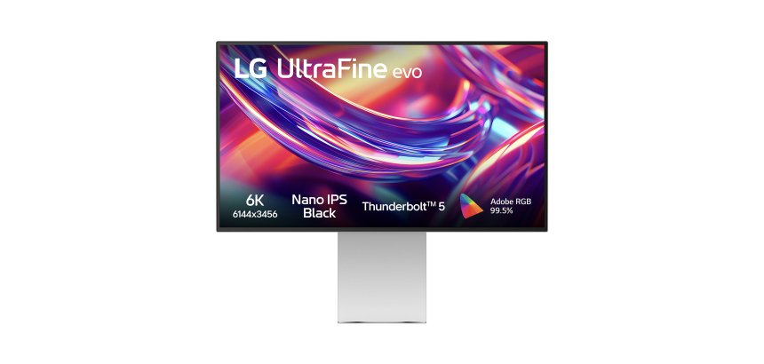 LG 32U990A Monitor UltraFine evo 6K Thunderbolt 5 Nano IPS Black 32"