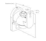 AISENS Soporte Universal De Pared Giratorio E Inclinable Para Altavoces, Negro