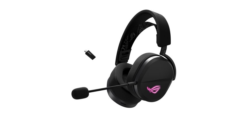 ASUS ROG Pelta Headset Wired & Wireless Head-band Gaming USB Type-C Bluetooth Black