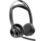 HP Poly Micro-casque Poly Voyager Focus 2 USB-C-C certifié Microsoft Teams + adaptateur USB-C/A