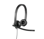 Logitech H570E Auricolare Cablato A Padiglione Ufficio USB tipo A Nero