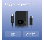 Lenovo 68W USB-C GaN Wall Charger, alimentatore da Parete USB-C 68W con Cavo 1,5m 6A, Caricabatterie a Ricarica Rapida e Sicura per Tablet, PC e Dispositivi Compatibili