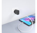 AISENS Cargador GaN 45W, 1xUSB-C PD3.0, Negro