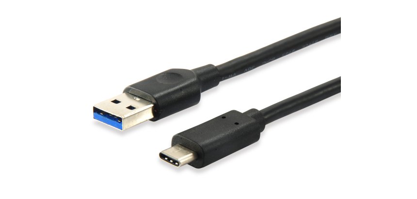 Equip 128343 Cable USB 3.2 Gen 1 C a A, M/M, 0,25m, 5Gbps, Negro