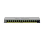 NETGEAR GS116EP Géré L2/L3 Gigabit Ethernet (10/100/1000) Connexion Ethernet, supportant l'alimentation via ce port (PoE) Gris