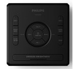 Philips TAR4600/10 alarm clock Digital alarm clock Black