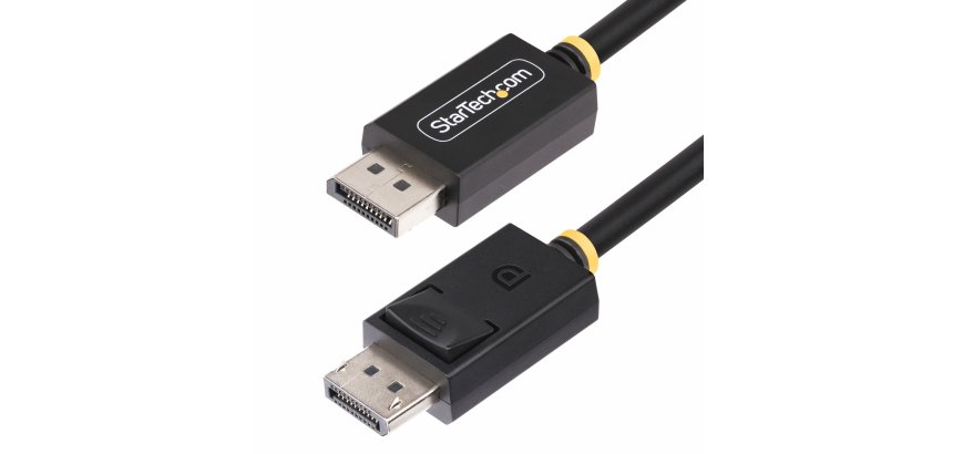 StarTech.com Câble DisplayPort 2.1 de 3m, Câble DisplayPort DP40 Certifié VESA avec UHBR10/HDR/HDCP 2.2, 8K 60Hz/4K 144Hz avec DSC 1.2a, 40Gbps, Câble DP 2.1,Câble pour Moniteur UHD, M/M
