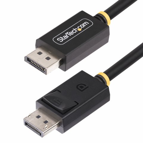 StarTech.com Cable DisplayPort 2.1 de 2m - Certificación VESA - Cable DisplayPort DP40 - UHBR10/HDR/DSC 1.2a/HDCP 2.2 - 8K 60Hz - DP 2.1 - M/M