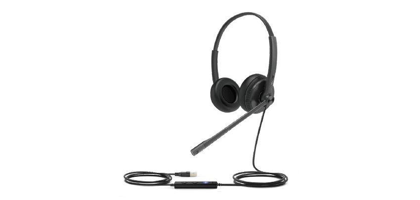 Yealink UH34 Lite Headset Wired Head-band Office/Call center Black
