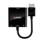 Adaptador de cable de vídeo 0,1 m HDMI tipo A (Estándar) VGA (D-Sub) Negro