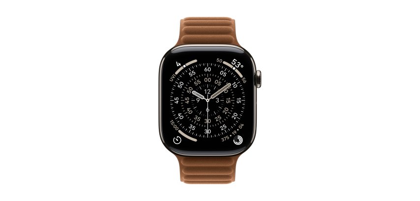 Apple MGDG4ZM/A accessoire intelligent à porter sur soi Bande Caramel Polyester