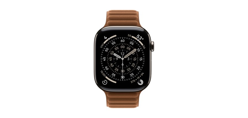 Apple MGDG4ZM/A accessoire intelligent à porter sur soi Bande Caramel Polyester
