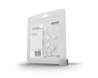 Lindy 40438 bloqueador de puerto USB Tipo C Verde 10 pieza(s)